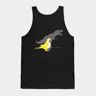 T-rex Yellow Lutino Monk Parakeet Tank Top